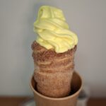 Chimney cake with Vanilla Ice Cream