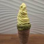 Dubai Chocolate Chimney cake with Vanilla Ice Cream